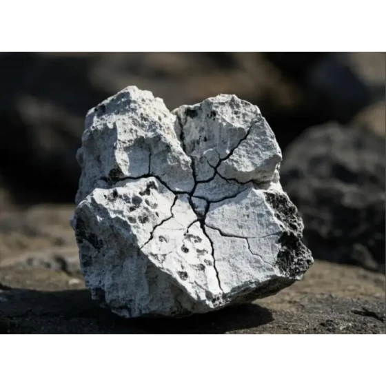 اختبار المعالجة المعدنية لصخور الفوسفات