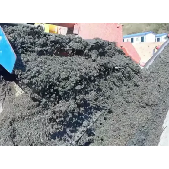 اختبار الاسترداد بالتعويم للمخلفات ذات الحبيبات الدقيقة