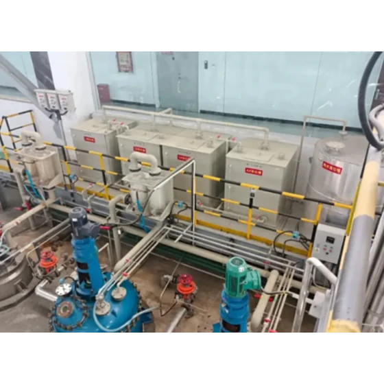 اختبار ترشيح حمض الكبريتيك عند الضغط الجوي