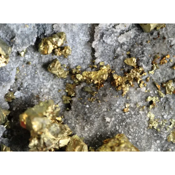 اختبار المعالجة المعدنية-الميتالورجيا لخام الذهب الحراري المعقد