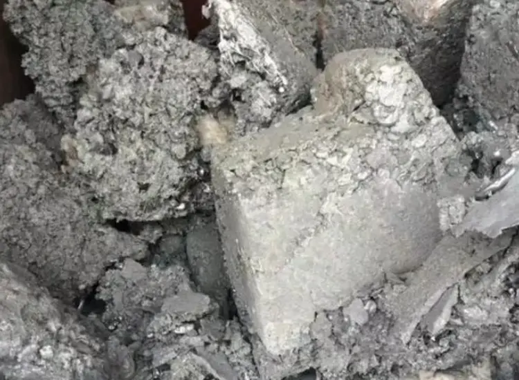 اختبار استرداد المعادن غير الحديدية من بقايا التحليل الكهربائي