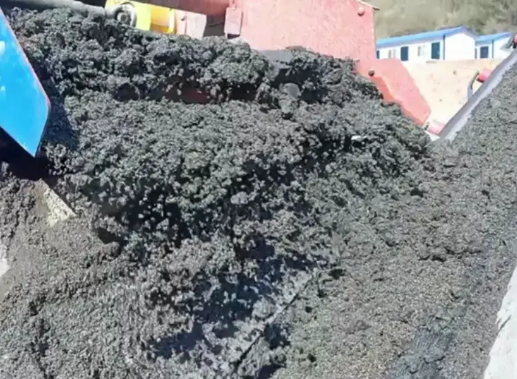 اختبار الاسترداد بالتعويم للمخلفات ذات الحبيبات الدقيقة