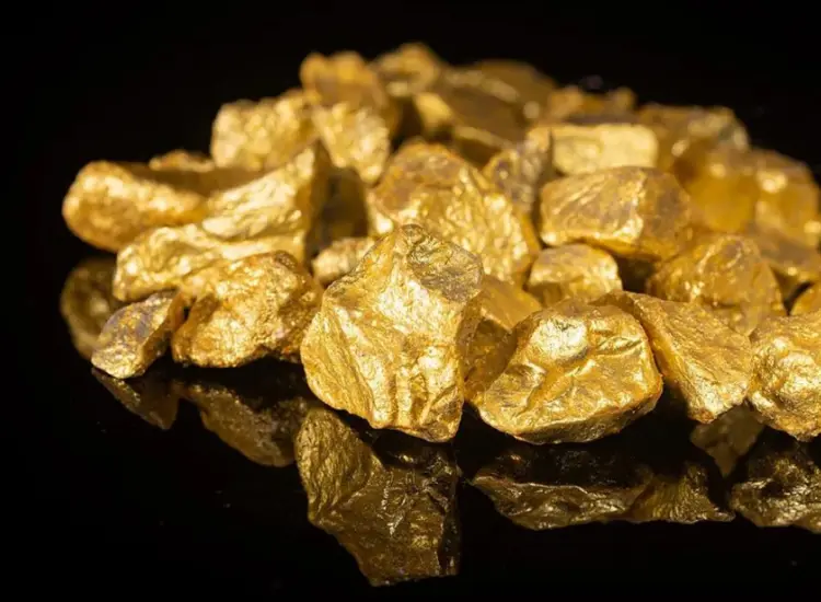 اختبار تعويم خام الذهب