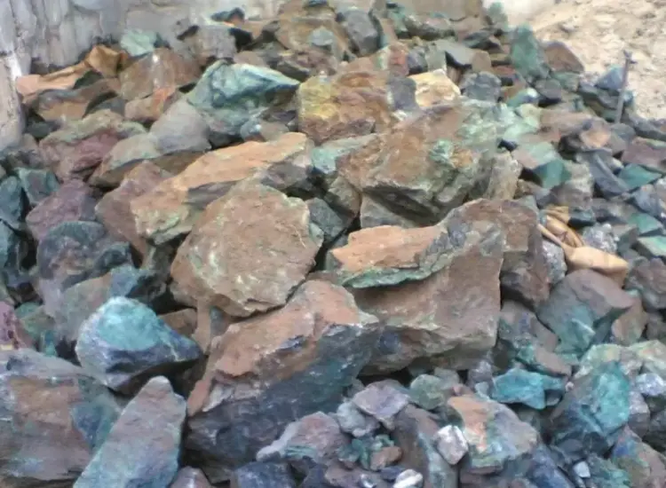 اختبار المعالجة المعدنية لخامات أكسيد النحاس الحرارية